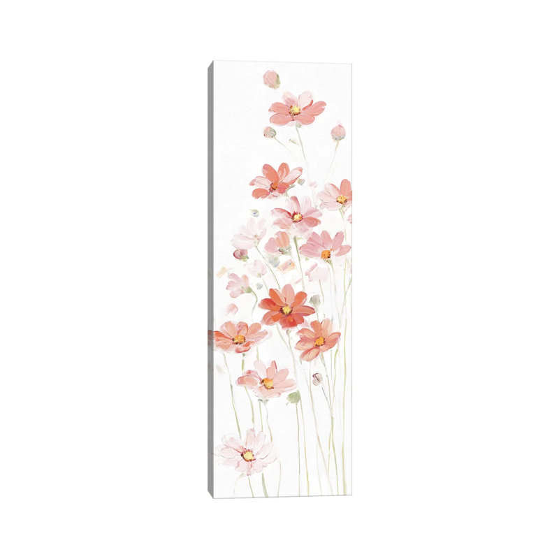Coral Medley II by Sally Swatland - No Frame Panoramic Gallery-Wrapped Canvas Giclée on Canvas, 152.4cm H x 50.8cm W