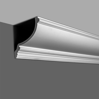5-3/4 in x 6-1/2 in x 94-1/2 in Plain Polyurethane Crown Moulding Pro Pack 15-1/2 LF