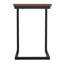 Table d'appoint industrielle en C en bois de manguier massif et en métal 16 po Skyler-132956193-132956194-42947898