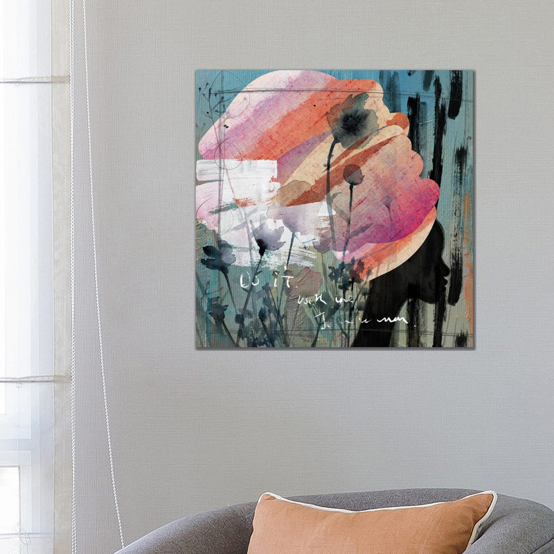 Turban Blue by Nikki Chu - Wrapped Canvas Gallery-Wrapped Canvas Giclée, 66.04 cm H x 66.04 cm W x 3.175 cm D