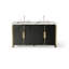 Craft Series Bergman 59.88" Free-Standing Double Bathroom Vanity Base Only-1863054549