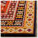 Tapis orange / or Aderito