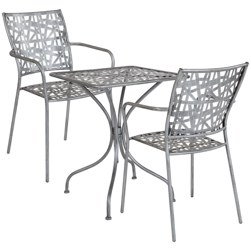 Ocilla 2 - Person Patio Dining Set with Square Table