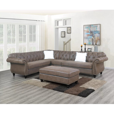 Sowa Upholstered L-Shaped Sectional