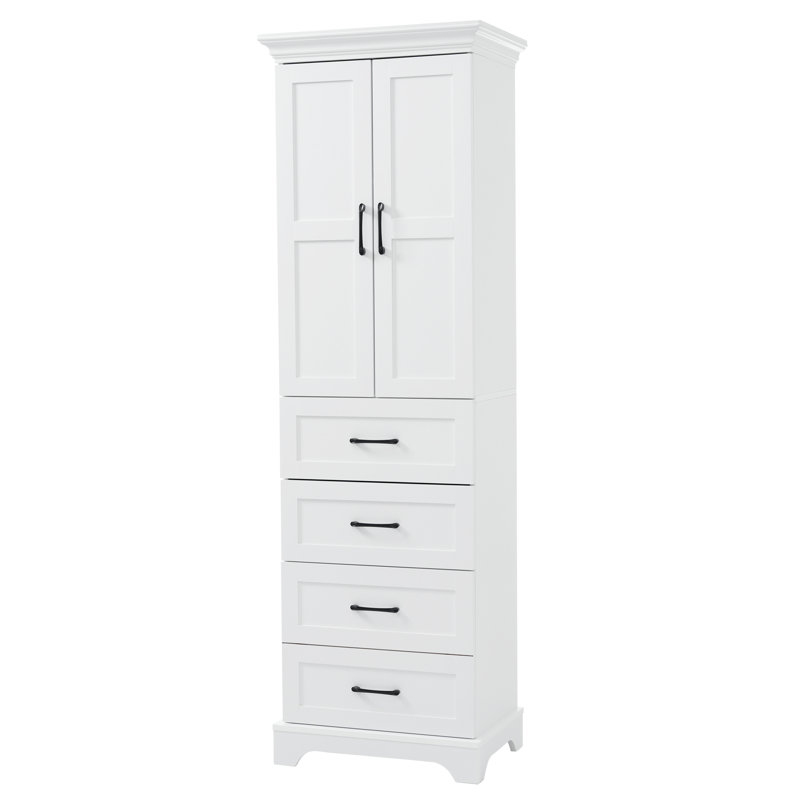 71" Freestanding Bathroom Storage Cabinet