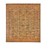 Polonaise hand-knotted New Zealand Wool Beige/Peach Area Rug