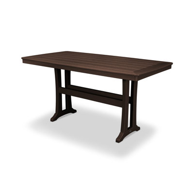 Nautical Trestle 38" x 73" Counter Table