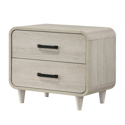 Table de chevet 2 tiroirs 1Pc