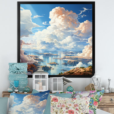 «Sky View The Art Of Clouds II» - art mural nuages