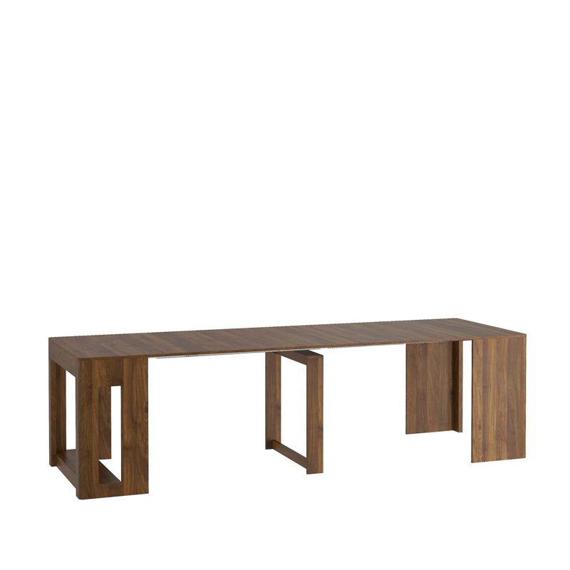 Table de salle à manger multifonctionnelle extensible pour économiser de l'espace