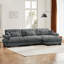 Canapé modulaire surdimensionné super confortable avec repose-pieds mobile-178106899-180845800
