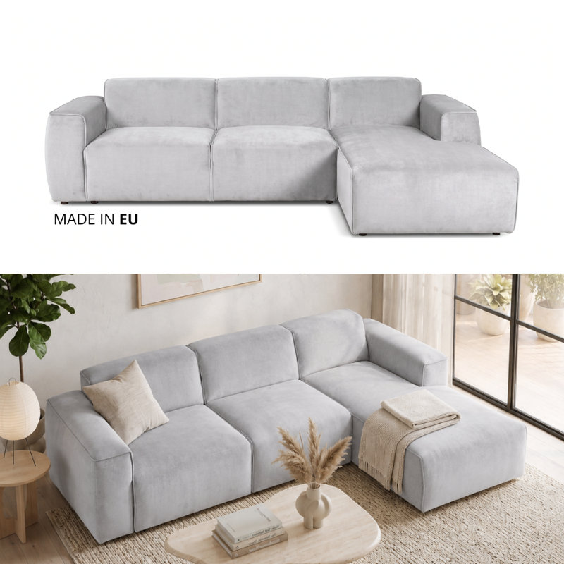 Romunda 3 Seater Sofa Bed, Right Hand Facing