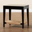 Table de bout en bois avec rangement Bayur
