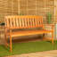 Abdulaziz Solid Wood Outdoor Bench