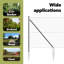 Vidaxl Chain Link Fence With Posts Steel-116797808-116797814