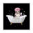 Fun Kitty Bath 3 by Marcus Prime - Wrapped Canvas Graphic Art Print-1928690965