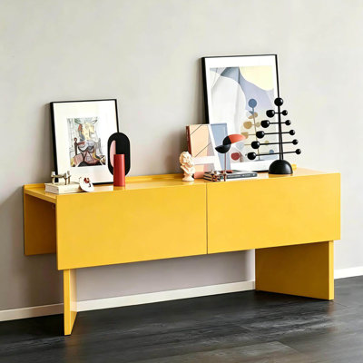 Italian modern minimalism console table