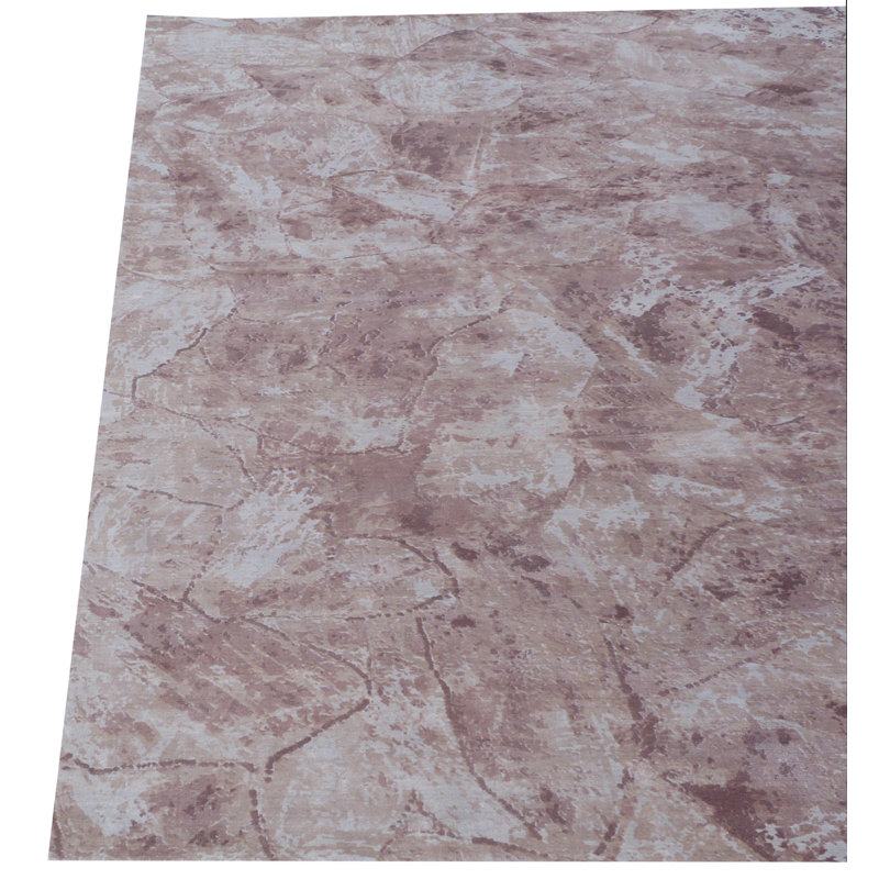 Cassina Abstract Area Rug in Pink, Rectangle 8' x 10'