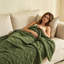 Lightweight and Soft All-Season Throw Blanket, for Chair, Sofa, and Bed-125290620-125290621