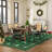 Machine Washable Christmas Rug Xmas Tree Floor Mats with Non-Slip Backing, Non Shedding Living Room Carpet, Decorative Holiday Indoor Rug for Bedroom, Nursery, Kitchen-1298609915