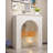 French-style glass fireplace cabinet-244206497