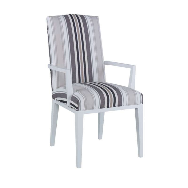 Ava Upholstered Arm Chair, F7286-Truffle, Plaster of Paris