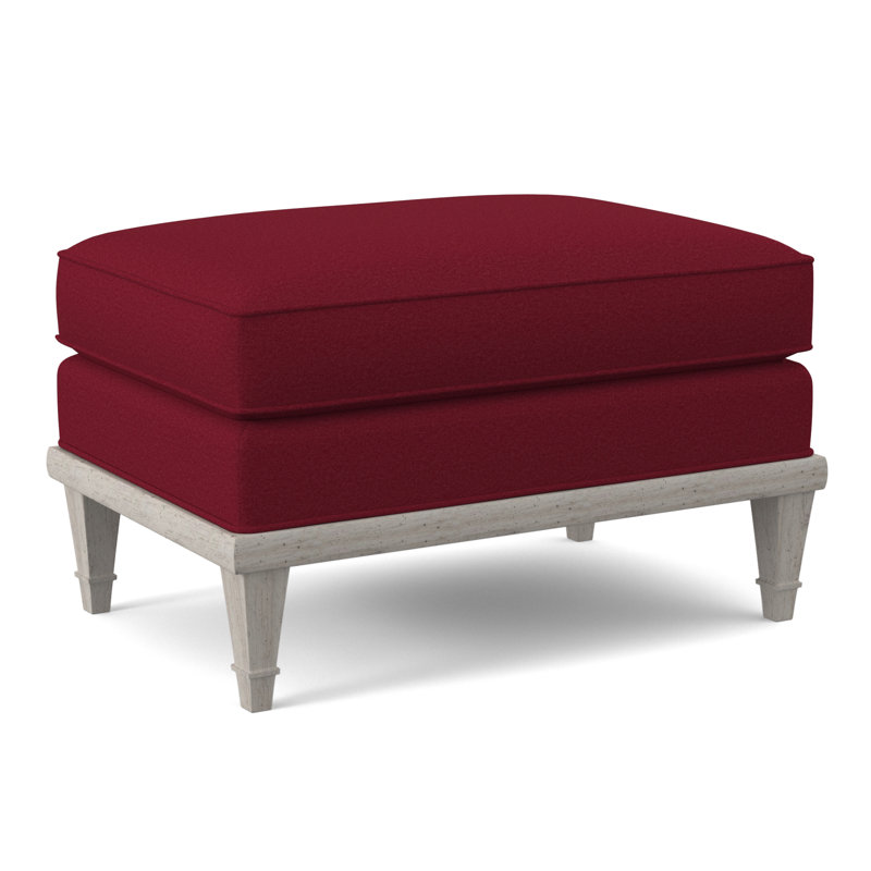 Dublin Ottoman, American Walnut, Margaret Uniform