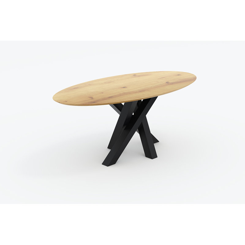 Balmore Metal Base Dining Table