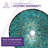 ANZZI Makata 16.5'' Gold/Cyan Mix Tempered Glass Circular Bathroom Sink