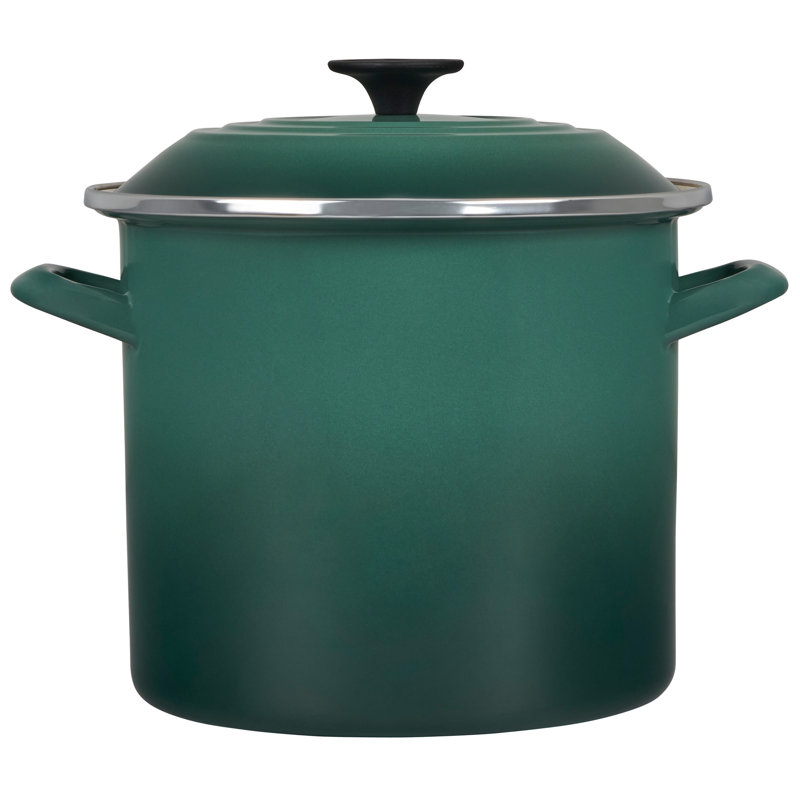 Marseille Blue 16 qt. Enamel on Steel Stockpot