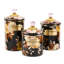 Wild Rose Brown Large Canister-304701059