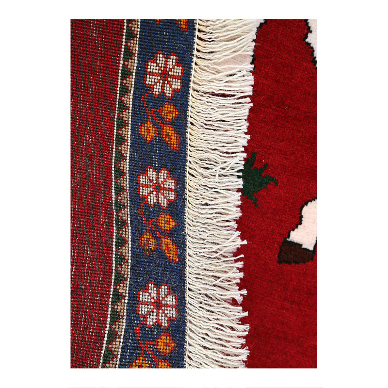 Tapis persan Shiraz 3 pi 5 po x 5 pi