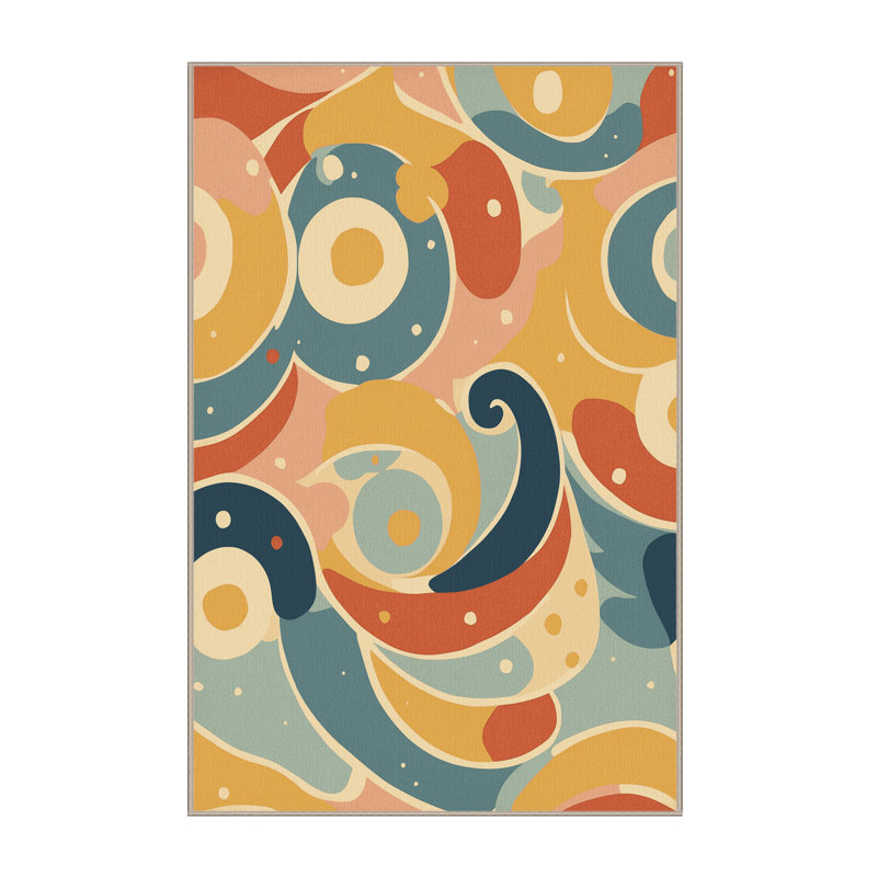 Bold Streak Rug, Rectangle 5' x 8'