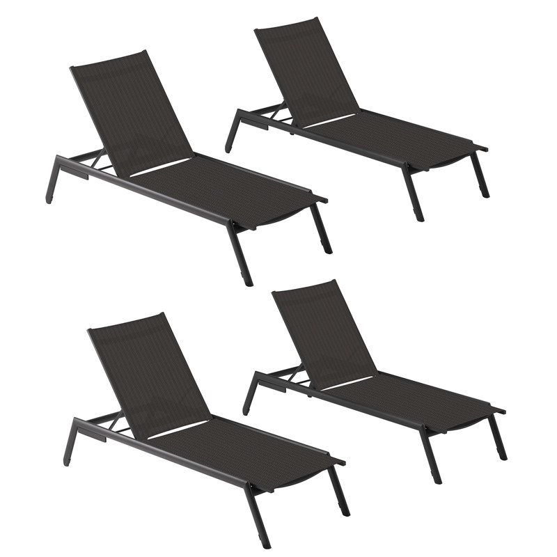 Eiland Outdoor Chaise Lounge, 4