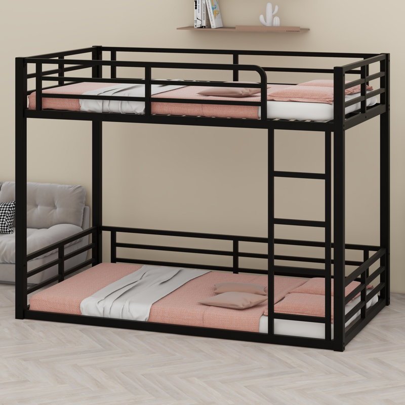 Lit superposé en métal pour enfants, adolescents et adultes, Simple TG sur simple TG