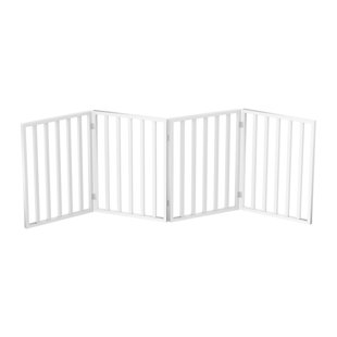 Wood Free Standing Pet Gate