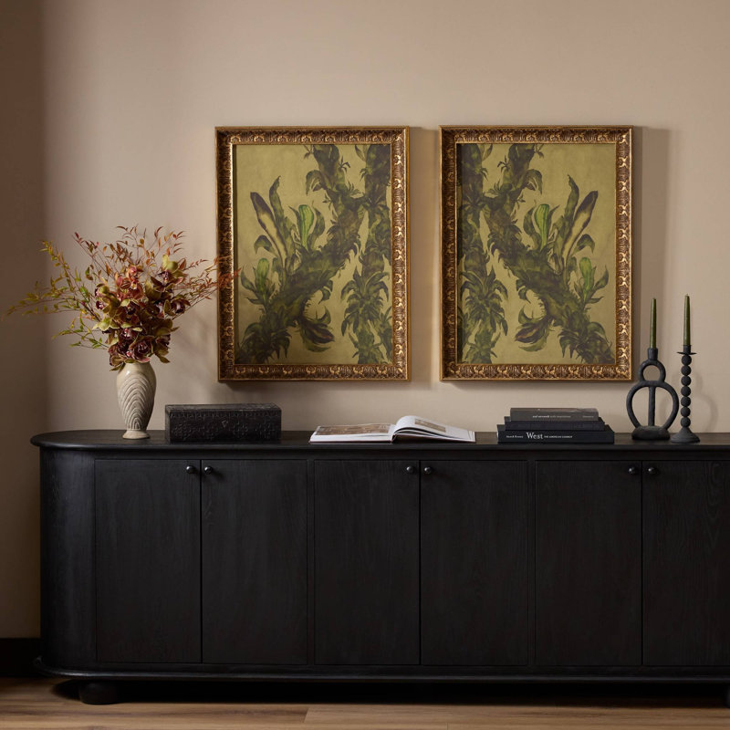 Epiphytes Diptych Set by Molly Franken, 18.25" H x 28.5" W x 2" D