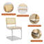 50.04cm H Velvet Upholstered Cantilever Chair-879738685-879738683