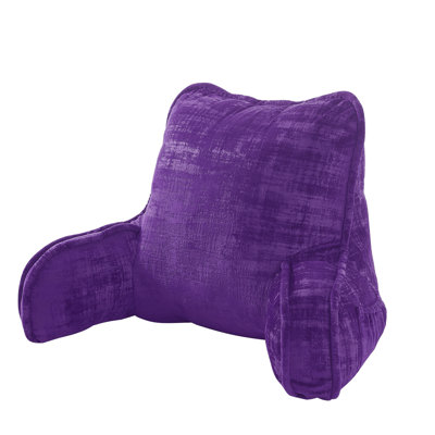 Textured Velvet Bedrest Pillow Cover & Insert