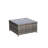 6 Piece Patio Furniture Set,Outdoor Wicker Rattan Sofa Conversation Set All Weather Patio Sectional Sofa Set