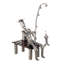 Sculpture de la partie auto fisher Estill