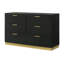 Ensemble de chambre à coucher rembourrée 4 pièces Fellicia-591679506-591679504
