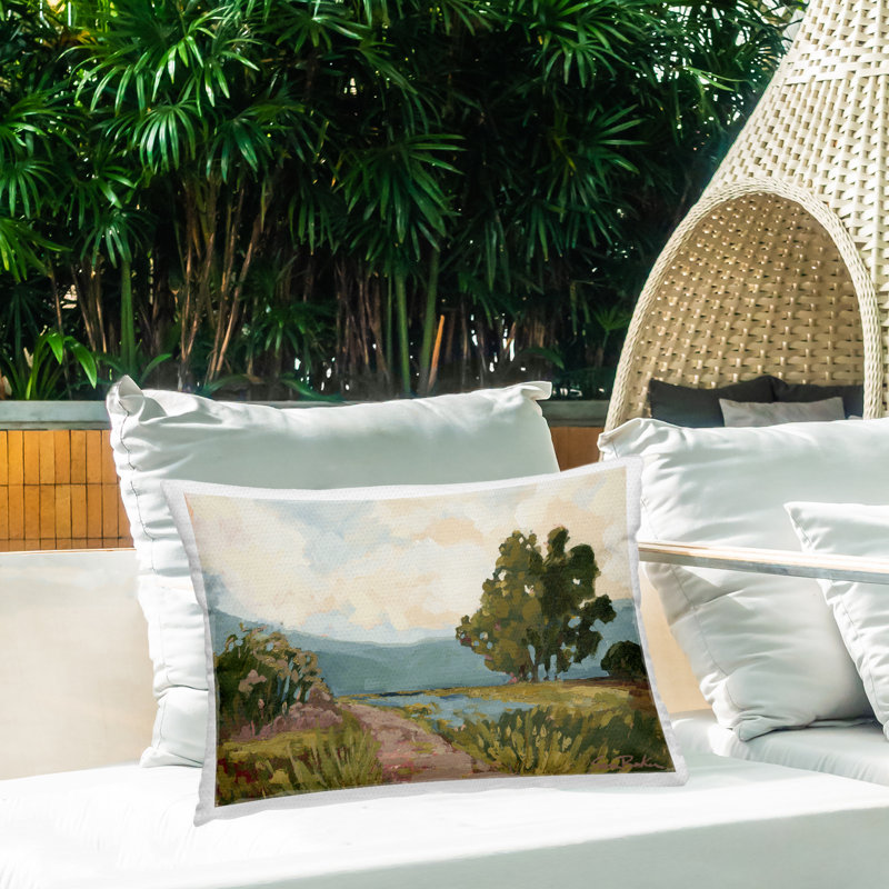 Coussin extérieur Path to Distant