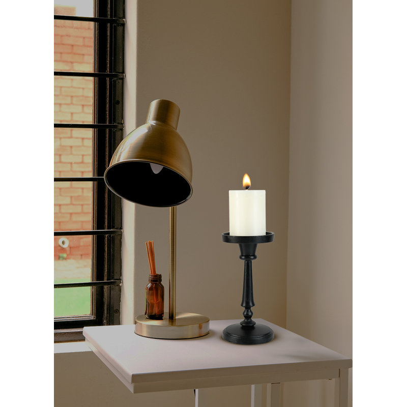 Clauzell Metal Tabletop Pillar, 8.75" H x	4.25" W x 4.25" D