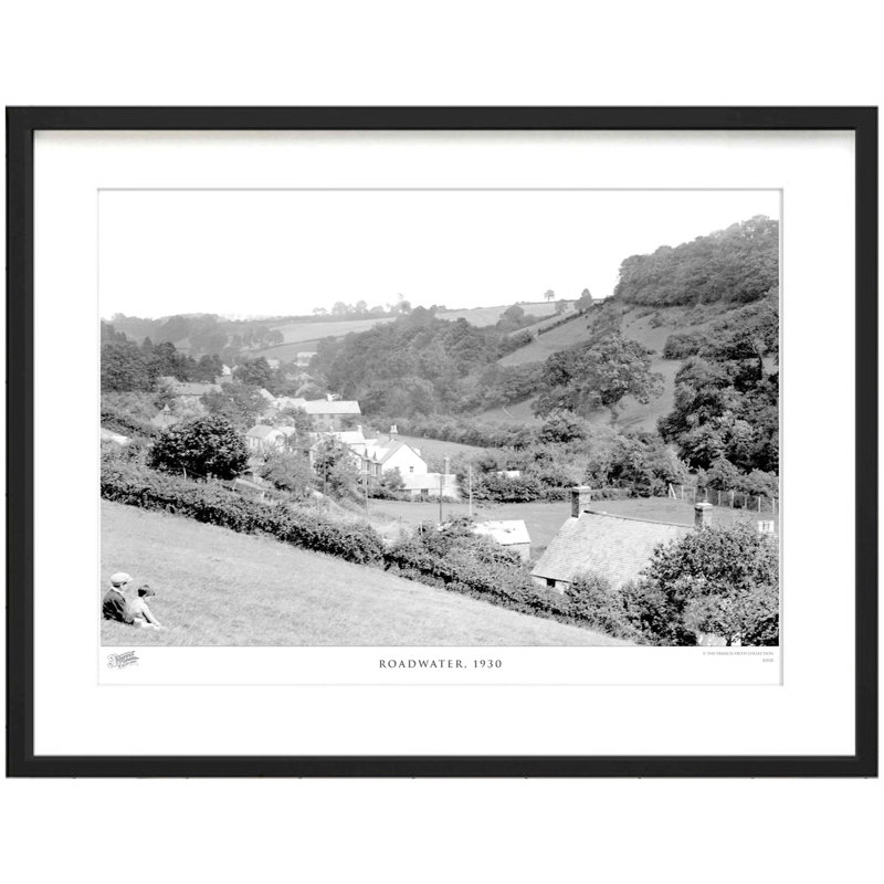 Roadwater, 1930 - Single Picture Frame Print, 28cm H x 36cm W x 2.3cm D