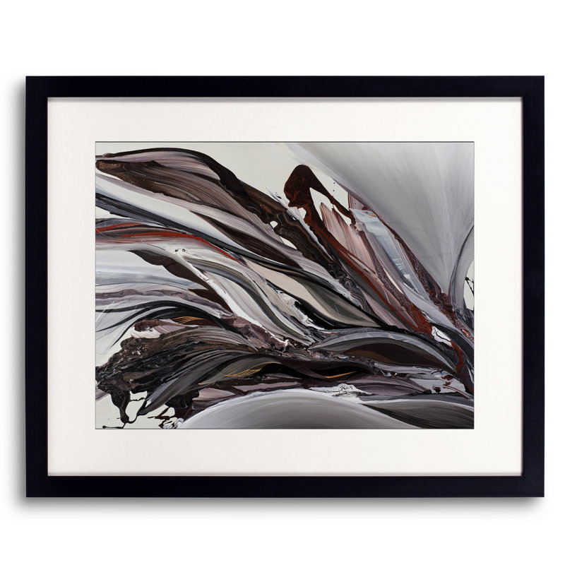 Cendrawasih Print by Novi Lim, Black Framed Paper, 16" H x 20" W