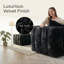 Canapé modulaire en L 107,9 po avec canapé Boneless Couches.-814864182-814864178