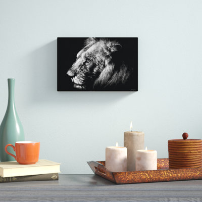 «Wildlife Scratchboard I», impression sur toile