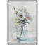 Plante en bouteille, marguerites oranges blanches dans la bouteille, plantes, illustrations modernes, ultra-101090868-101090870