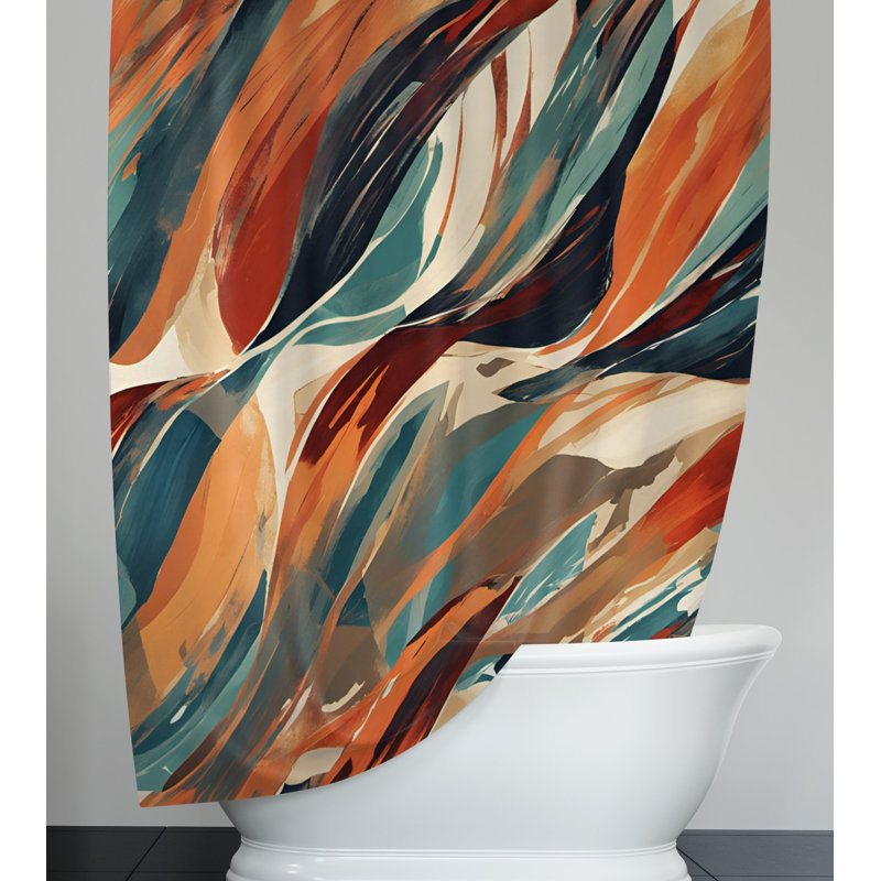 Rideau de douche Genero Abstract, H 72 po x l 70 po
